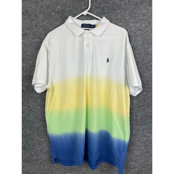 Polo Ralph Lauren Polo Shirt Men's XXL Ambra Custom Slim Fit - Picture 1 of 7